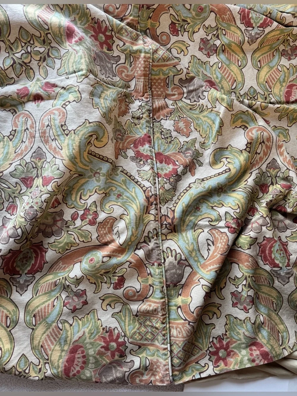 Pottery Barn Simone KING Linen Cotton Duvet Cover + (2) Standard Shams
